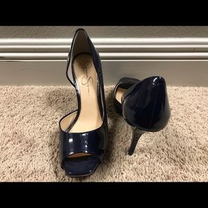 Jessica Simpson brand new navy blue heels